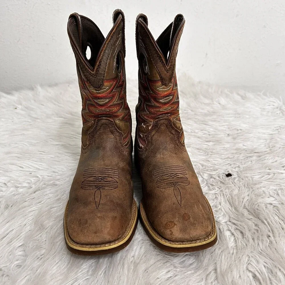 Durango Tigers Eye Brown Kid's Unisex Leather 8
